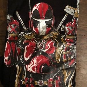 Deadpool Mandalorian Star Wars Shirt